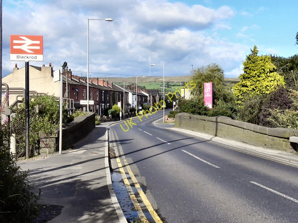 Photo 6"x4" Station Road Bridge Horwich c2010