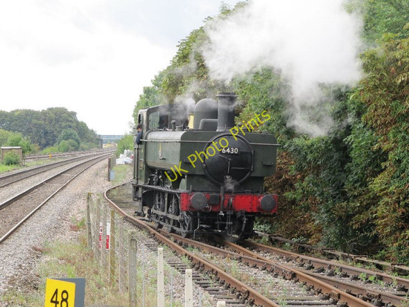 Photo 6"x4" Crossing the points Cholsey c2010