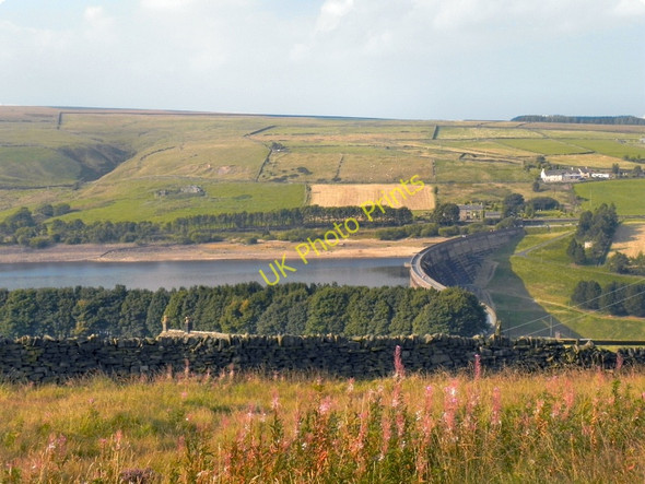 Photo 6"x4" Baitings Reservoir Pike End c2010