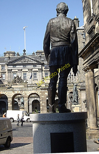 Photo 6"x4" James Braidwood statue Edinburgh c2010