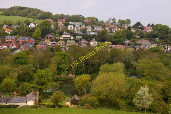 Photo 6"x4" Carisbrooke from the castle Newport\/SZ4988 c2010