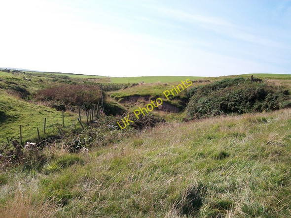 Photo 6"x4" Hanging valley west of Penrhyn Cwmistir Rhos-y-llan c2010