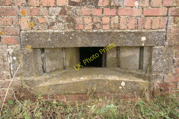 Photo 6"x4" View of a loophole Ashampstead c2010