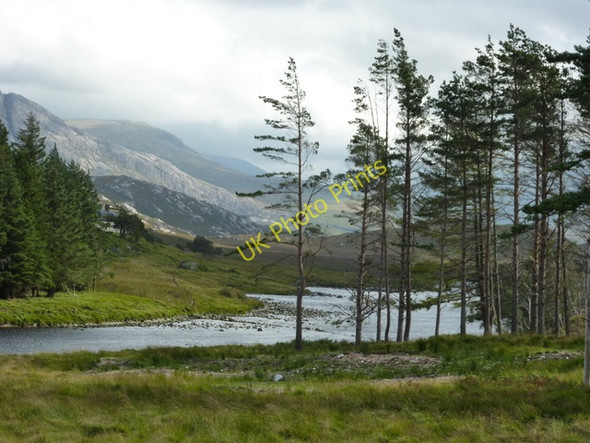 Photo 6"x4" Laxford River near Lochstack Lodge Lochstack Lodge c2010