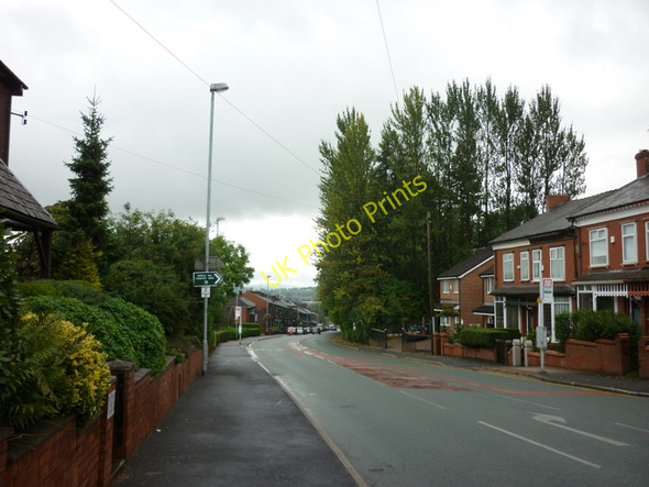 Photo 6"x4" Rochdale Road (Tandle Hill) towards Rochdale Royton c2010