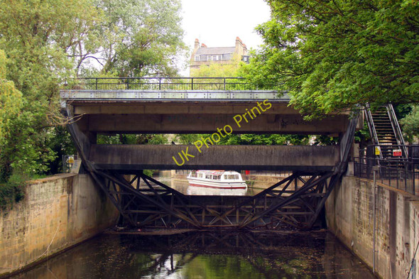 Photo 6"x4" Weir sluice on the River Avon Bath\/ST7464 c2010