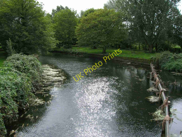 Photo 6"x4" River Soar from Thurcaston Road footbridge Belgrave\/SK5906 c2010