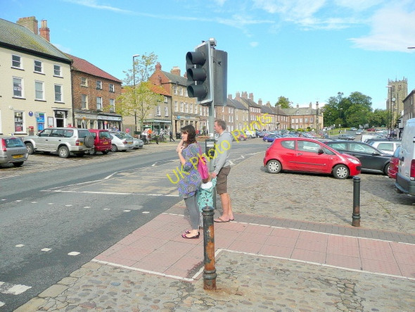 Photo 6"x4" Market Place, Bedale Bedale c2010