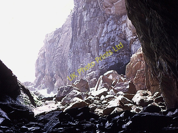 Photo 6"x4" Natural Arch, Griminish Point Balmartin c1970