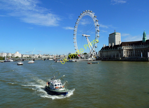 Photo 6"x4" River Thames at Westminster Westminster c2010
