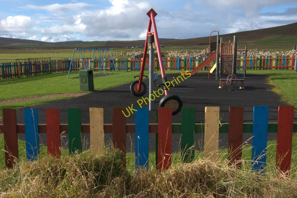 Photo 6"x4" Haroldswick play park Bothen c2010