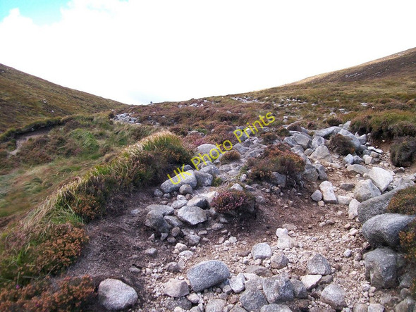 Photo 6"x4" The Brandy Path above Crannoge Quarry Newcastle\/J3732 c2010