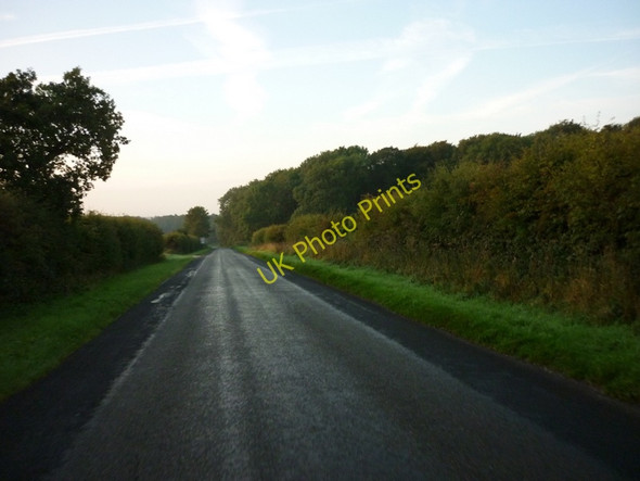 Photo 6"x4" Croxton Road towards Grasby Bottoms Clixby c2010
