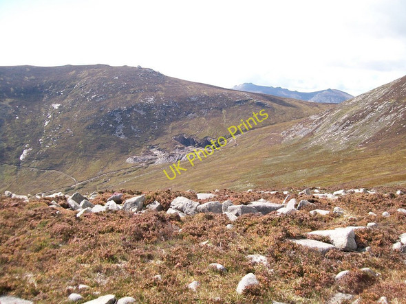 Photo 6"x4" Crannoge Quarry from the top of Crossone Newcastle\/J3732 c2010