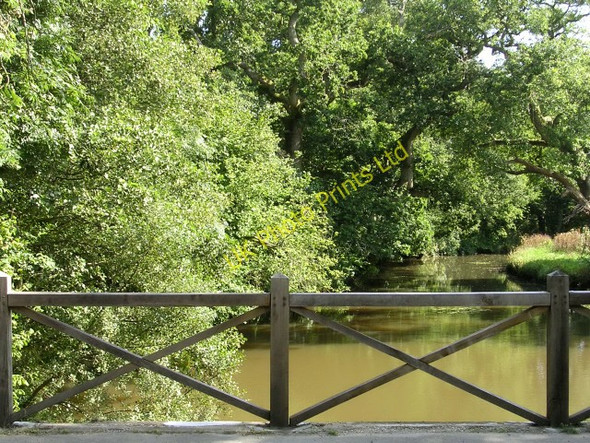 Photo 6"x4" Beaulieu River at Hartford Bridge, Beaulieu, New Forest Beaulieu c2005
