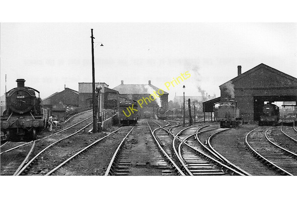 Photo 6"x4" Shrewsbury (Coleham) Locomotive Depot Shrewsbury c1949