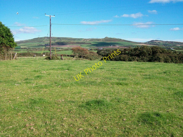 Photo 6"x4" View east across farmland from the B4417 at Rhoshirwaen Rhoshirwaun c2010