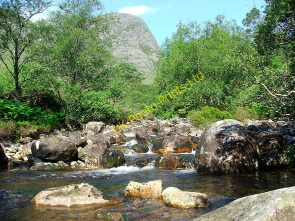 Photo 6"x4" Allt an Leth-chreig Lair\/NH0148 c2006