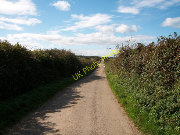 Photo 6"x4" The Llangwnnadl road south of Berthaur Farm Pen-y-graig\/SH2033 c2010