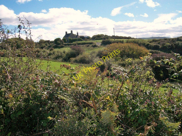 Photo 6"x4" View across fields towards Bryn Geinach, Llangwnnadl Pen-y-graig\/SH2033 c2010