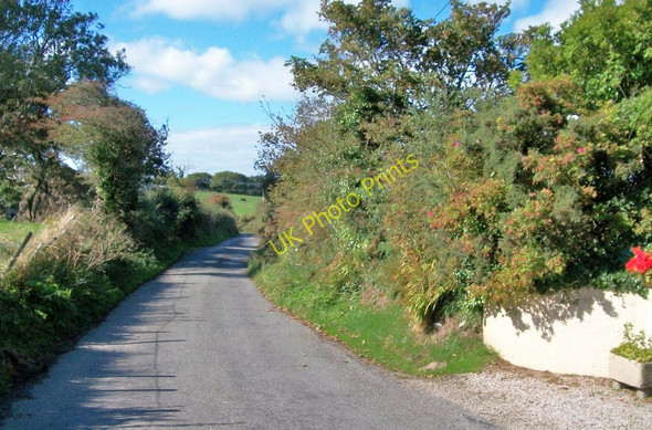 Photo 6"x4" Country road north of Llangwnnadl Pen-y-graig\/SH2033 c2010