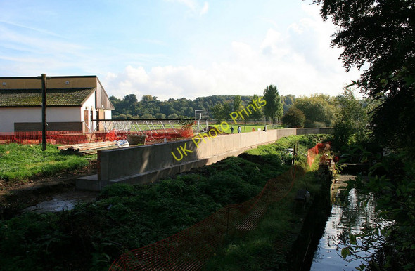 Photo 6"x4" New flood wall Beeston\/SK5236 c2010