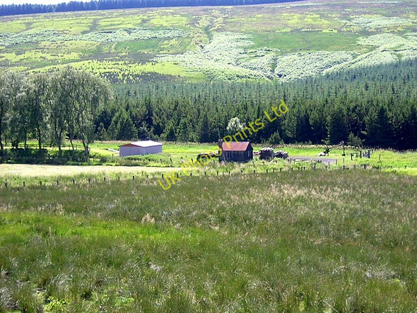 Photo 6"x4" Buildings at Deadwater Kielder c2006