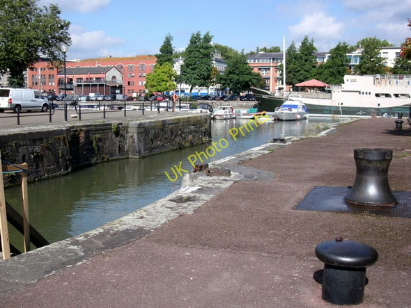 Photo 6"x4" Entrance to Bathurst Basin Bedminster c2010