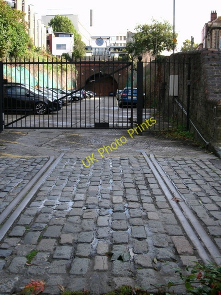 Photo 6"x4" Disused tracks at Bathurst Basin Bedminster c2010