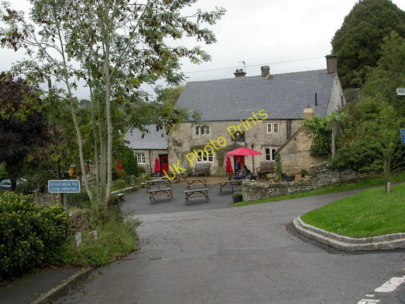 Photo 6"x4" Frampton Mansell, The Crown Inn Frampton Mansell c2010