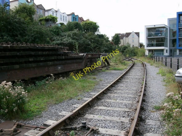 Photo 6"x4" Tracks at Princes Wharf Hotwells c2010