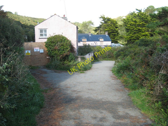 Photo 6"x4" Former Pendower Beach House Hotel Treworlas c2010