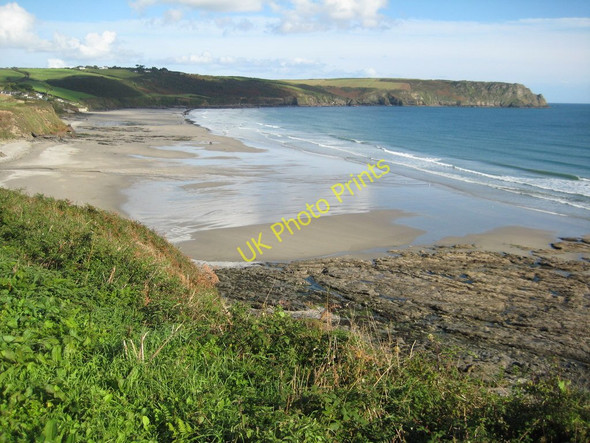 Photo 6"x4" Pendower Beach Treworlas c2010