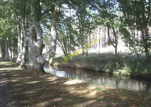 Photo 6"x4" Looking upstream Tarland Burn Aboyne c2010