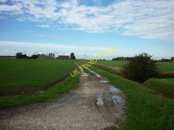 Photo 6"x4" The way to Manor Farm Great Hatfield c2010
