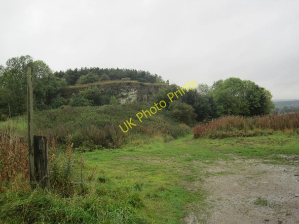 Photo 6"x4" Disused Quarry near Harlow Hill Harlow Hill\/NZ0768 c2010