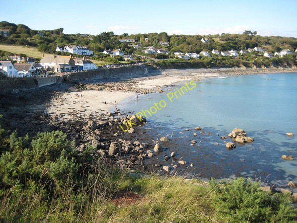Photo 6"x4" Beach at Coverack Coverack c2010