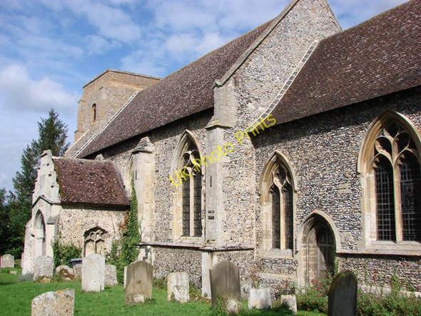 Photo 6"x4" Kentford St Mary\u00e2\u0080\u0099s church Kennet End c2007