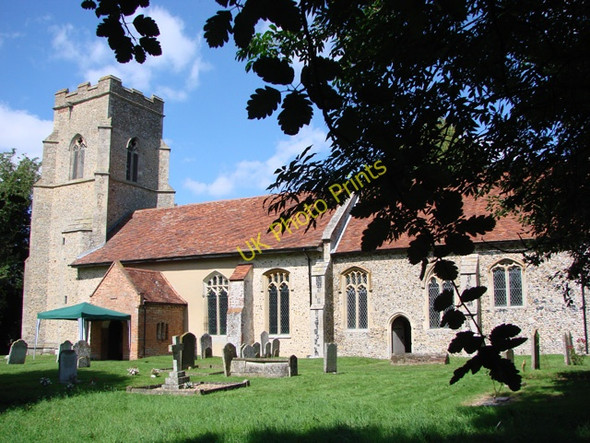 Photo 6"x4" Kettlebaston St Mary\u00e2\u0080\u0099s church Kettlebaston c2007