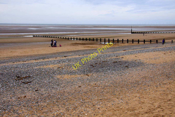 Photo 6"x4" The beach at Rhyl Rhyl c2010