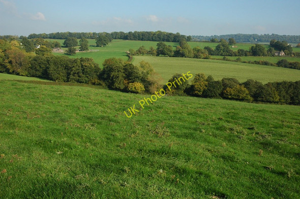 Photo 6"x4" Farmland at Llangovan Kingcoed c2010