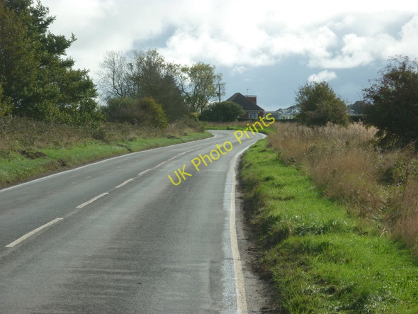 Photo 6"x4" The B1445 Welwick Road towards Welwick Patrington c2010