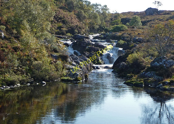 Photo 6"x4" Falls of Balgy Shieldaig\/Sildeag c2010