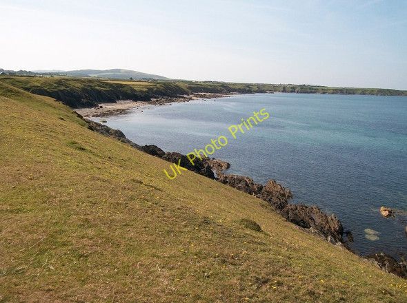 Photo 6"x4" Coastal slope west of Pant Gwyn Rhos-y-llan c2010