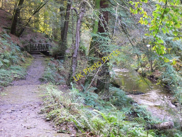 Photo 6"x4" Bridge on the southern track of Glen Helen Knocksharry c2010