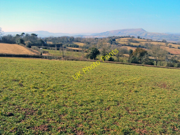 Photo 6"x4" Arable land near Brynderi Upper Green\/SO3818 c2010