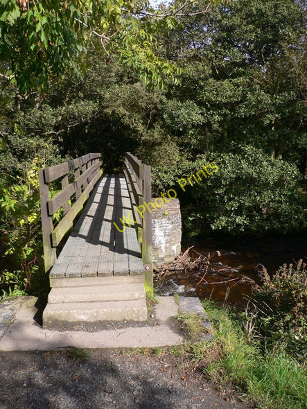 Photo 6"x4" Footbridge over the River Neb at The Raggatt Peel\/SC2484 c2010