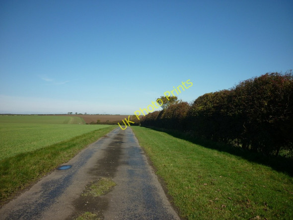 Photo 6"x4" A minor road to Sherburn West Heslerton c2010