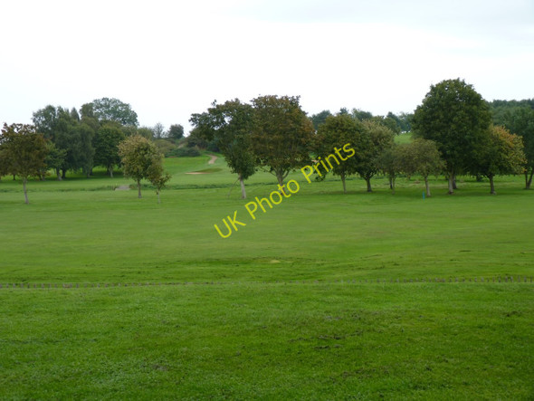 Photo 6"x4" Valley course fairway Barnham Broom c2010