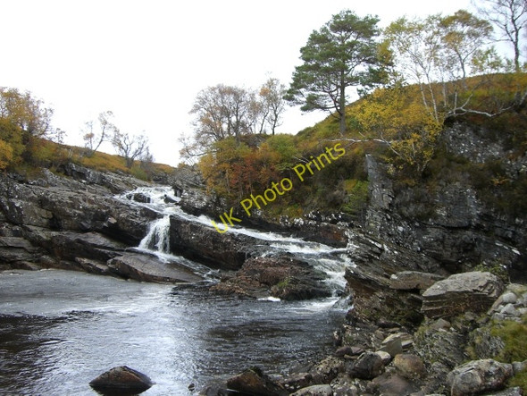 Photo 6"x4" Easan na Gaibhre, Glen Cassley Glen Cassley\/NC3913 c2010
